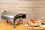 Mimiuo Outdoor 13" Gas Fired Pizza Oven S/S Rotating Pizza Stone & Pizza Peel & Cover £252 With 10% Voucher sold by Onlyfire Store FB Amazon