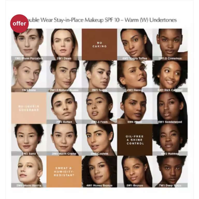 Estée Lauder Double Wear Stay-in-Place Foundation and free 30ml cleanser, AND 20% off today + £1.50 C&C