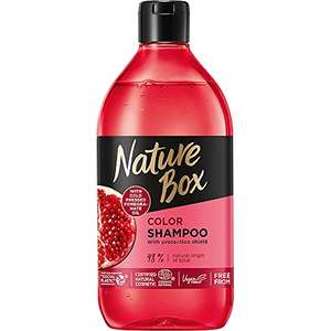Nature Box Colour Shampoo (385ml) for Coloured Hair, Made with Cold-Pressed Pomegranate Oil (£1.57/£1.40 on S&S) + 10% off 1st S&S