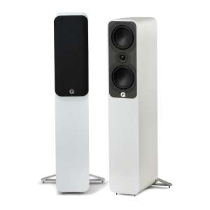 Q Acoustics Q 5000 series Sale ( Q 5040 Floorstanding Speakers £699 + others inside / Satin White/ Factory Refurbished / 5 year warranty )
