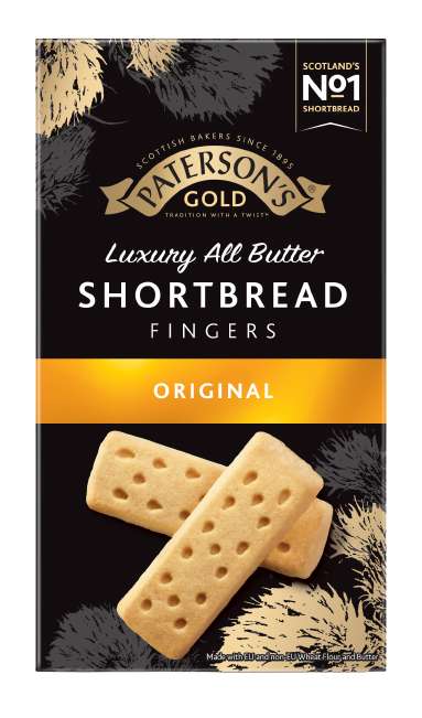 Paterson’s Gold Shortbread Fingers 200g, 49p in Farmfoods Burton upon Trent