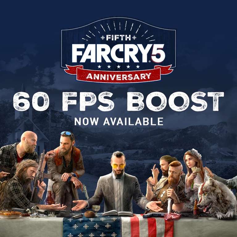Far Cry 5 60 FPS, 4K update XBox Series X & PS5 Free @ Ubisoft