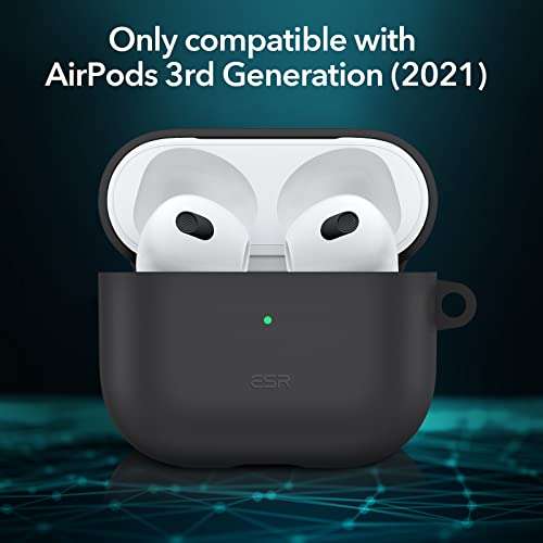 ESR HaloLock Soft Case Compatible with AirPods 3rd Generation (Supports Magnetic Charging) £3.99, using code @ Amazon/ BDCollection EU