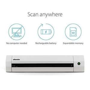 Doxie Go SE WIFI - Portable A4 Document Scanner With Rechargeable Battery £101.15 with code @ Humtydp / EBAY