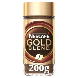 Nescafé Gold Blend Instant Coffee 200g (£4.68 on full S&S £4.40 if you order 4)