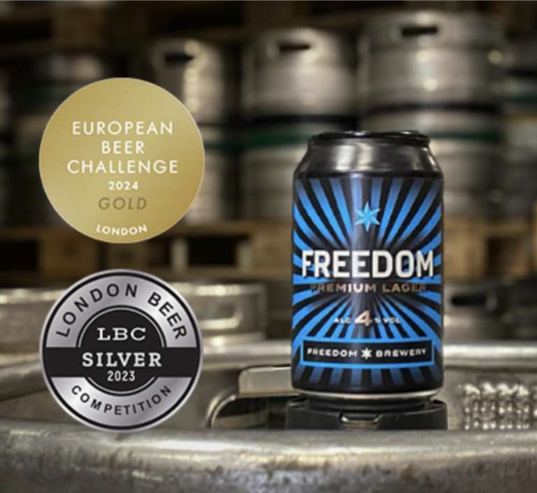 Freedom Lager - 12 x 330ml