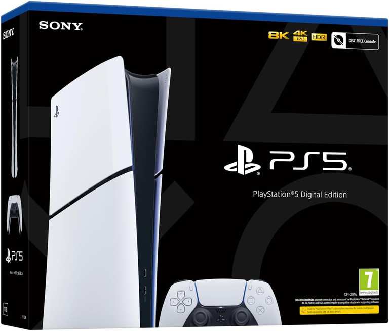 Playstation 5 Slim Digital Edition 825GB
