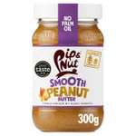 Pip & Nut Peanut butter Smooth 300g instore - Lancaster