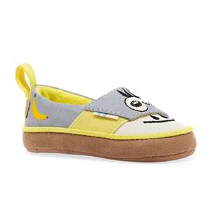 Toms Drizzle Monkey Pinto Kids Slip On Shoes - infant 0.5-3 - £4.95 + £2.99 P&P from Surfdome