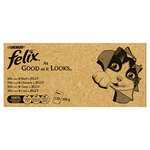 Felix As Good As It Looks Adult Wet Cat Food 120 x 100g Pouches £37.50 / £35.63 Subscribe & Save + 20% Voucher on 1st S&S @ Amazon