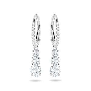 Swarovski Attract Trilogy Collection Earrings Rhodium Plated Metal, Very Good £26.26 / Like New - £26.80 @ Amazon Warehouse