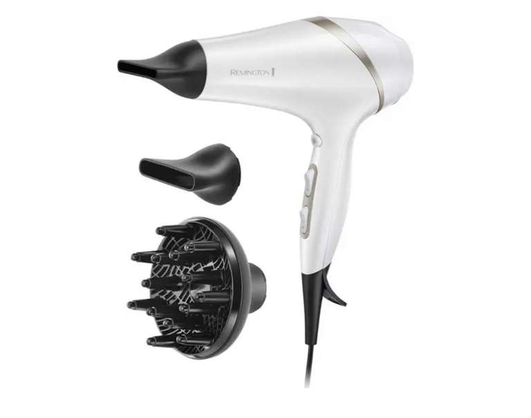 REMINGTON HYDARluxe AC8901 Hair Dryer White - free collection