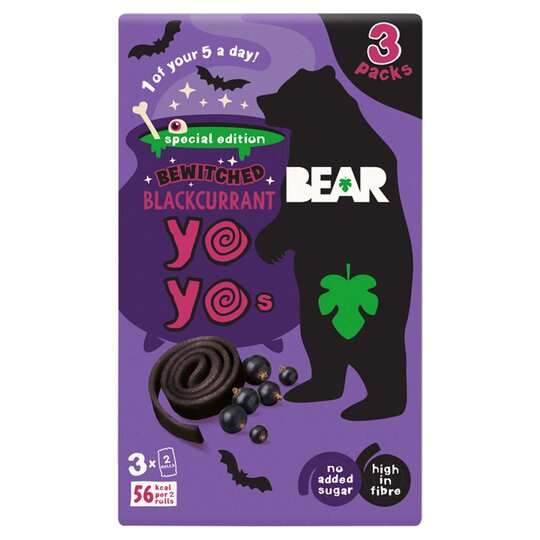 Bear Fruit Yo Yo 3pk (Blackcurrant) - 31p instore @ Tesco, North Harbour (Portsmouth)
