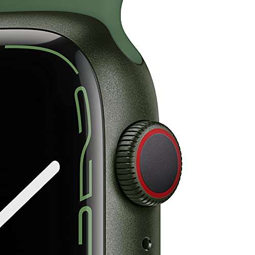 Apple Watch Series 7 (GPS + Cellular, 45mm) Smart watch - Green Aluminium Case - £349 @ Amazon