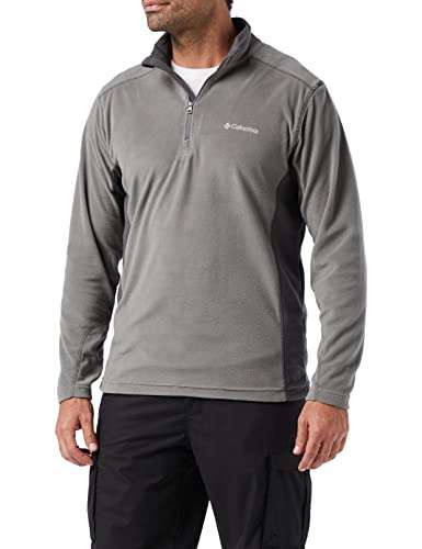 Columbia Men's Klamath Range Ii Half Zip Half-Zip Fleece Grey - £9.50 @ Amazon