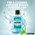 Listerine Cool Mint Mouthwash, 1L - £3.89 (15% S&S - £3.31 / possible 15% voucher - £2.73) @ Amazon