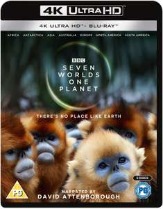 Seven Worlds, One Planet 4K Boxset (6 discs) £21.99 (also BluRay Boxset £5.95) @ Amazon