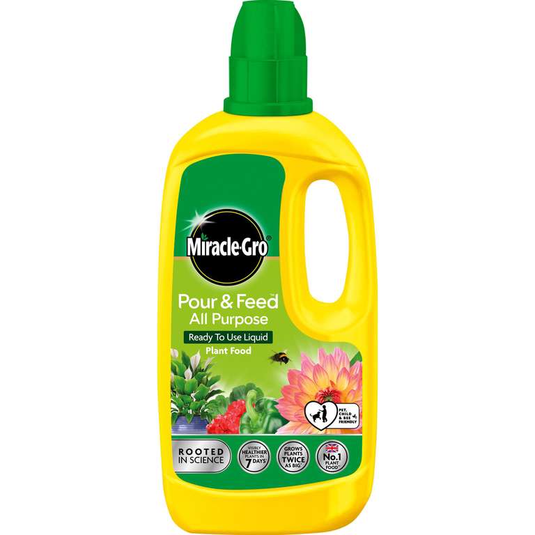 Miracle Gro Pour & Feed Plant Feed 1L Clubcard price