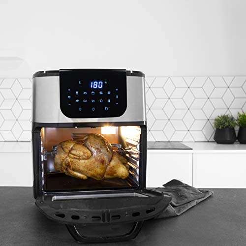 Princess 2-in-1 Air fryer Oven DeLuxe - 62.2% less energy use- 11 L capacity