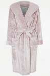 Womens Plush Dressing Gowns (6 Colour Options) + Extra 10% off with George Reward Points + Free Click & Collect