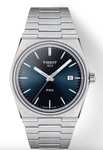 Tissot PRX 40 Men's Blue Dial Stainless Steel Bracelet Watch w/code