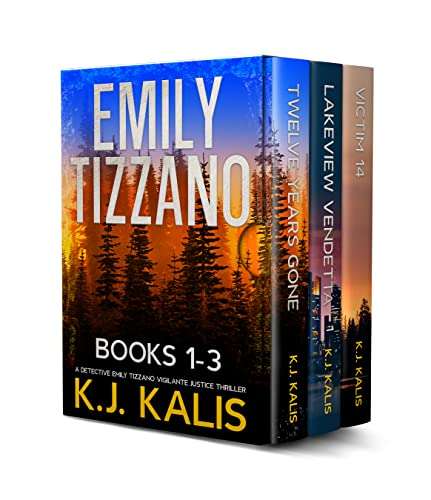 Emily Tizzano Books 1-3: A Vigilante Justice Thriller Series by KJ Kalis FREE on Kindle @ Amazon