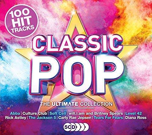 Classic Pop 100 hit tracks 5 CD £2.93 @ Rarewaves