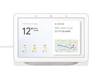 Google Nest Home Hub 7" Smart Speaker & Display Voice Control Command Assistant - red-rock-uk