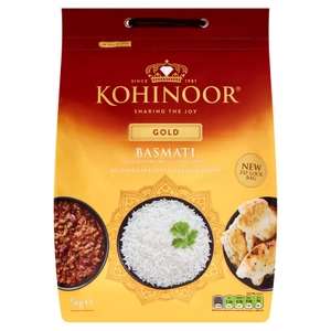Kohinoor Gold Basmati Rice 5kg - £8.00 @ Asda