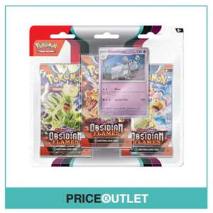 Pokemon TCG - Scarlet & Violet Obsidian Flames Triple Pack sold by priceoutlet