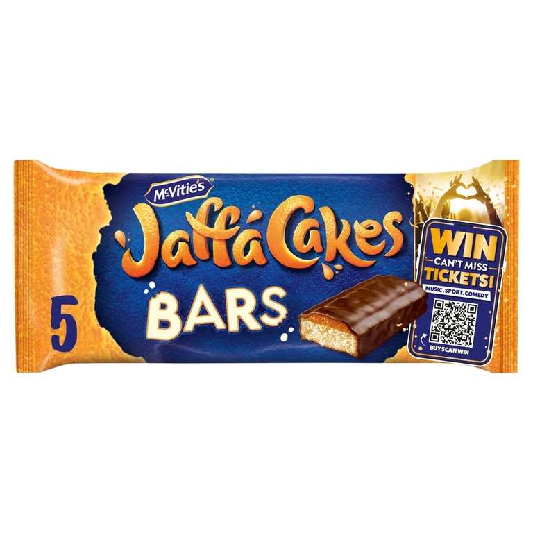 Mcvities Jaffa cake bars 5pk