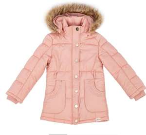 Lee Cooper Girls' Stylish Warm Jacket in 5 colours with code. Cream colour £2.90