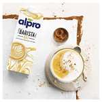 Alpro Barista Foamable Oat Plant-Based Long Life Drink, Vegan & Dairy Free, 1L (Pack of 8) - £12 / £11.40 Subscribe and Save @ Amazon