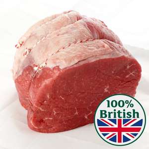 Market Street UK Beef Topside or Silverside Joint From Butchers Counter £6.99 Per kg With More Card