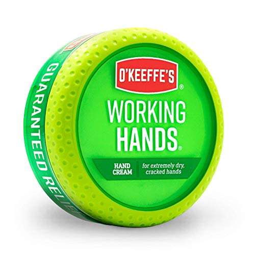 O'Keeffe's Working Hands 96g Jar Hand Cream £4.50 Prime / £4.05 Sub & Save (+£4.49 non prime) @ Amazon
