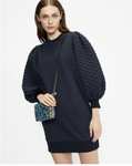 Ted Baker Xcelina Quilted Jersey Dress (in Midnight Blue)