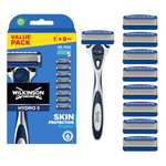 WILKINSON SWORD - Hydro 5 Razor and Blades For Men | Pack of 9 Razor Blade Refills and Handle