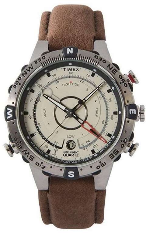 Timex Intelligent Quartz T2N721 Men's Tide-Temp-Compass 100M WR Indiglo Watch £96.90 @ Amazon