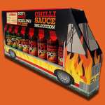 Chilli Sauce Selection Gift Set 8 Bottles - BBE 31/12/2023 - £4.99 (£20 Min Spend) @ Discount Dragon