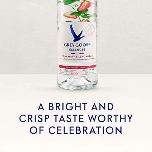 Grey Goose Essences Strawberry & Lemongrass Vodka Based Spirit - £22.95 @ Amazon