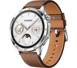 HUAWEI Watch GT 4 - Brown, Leather Strap, 46 mm - w/Code