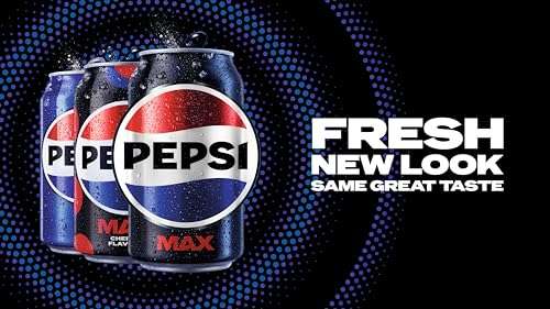 Pepsi Max No Sugar Cola Cans 24 x 330ml (Pack of 3)