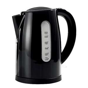 ASDA George Home 3kw Black Kettle - Free click and collect