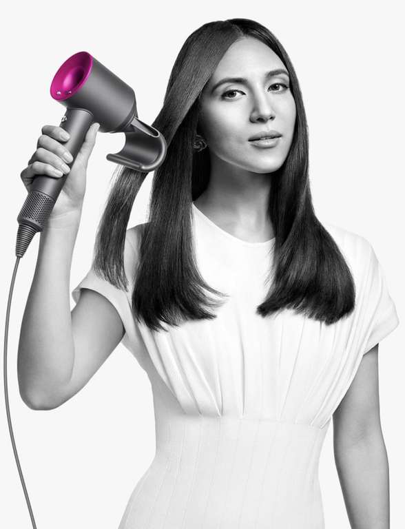 Dyson Supersonic hair dryer (Iron/Fuchsia) - Refurbished - £215.99 sold by dyson_outlet @ eBay