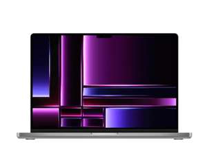 Apple MacBook Pro, Apple M2 Max Chip 12-Core CPU, 38-Core GPU, 32GB RAM, 1TB SSD, 16 Inch in Space Grey or silver, MNWA3B/A