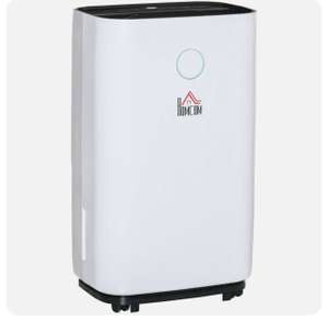 HOMCOM 16L/Day Portable Quiet Dehumidifier for Home, Electric Air De-Humidifier - £103.19 with code (UK Mainland) sold by MH Star UK @ eBay