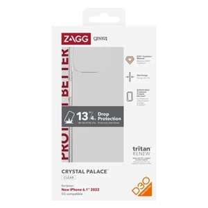 Zagg Gear 4 phone cases for iPhones in different colours - 13 pro, 13, 12 pro max, 14 plus - Birchwood