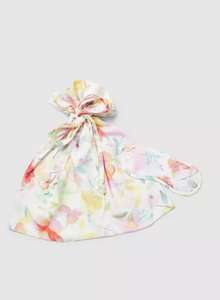 Watercolour Floral Eye Mask and matching Bag now £2.70 with Free Delivery code From Debenhams