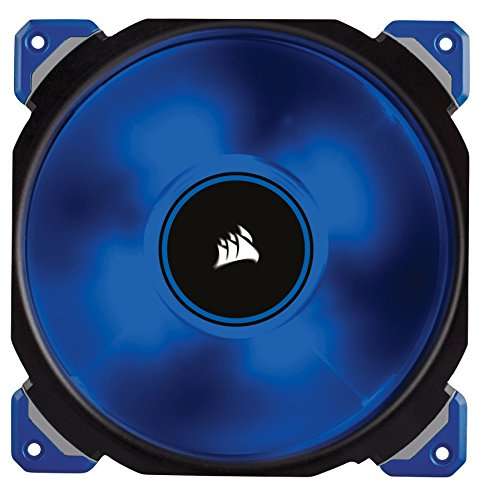 Corsair ML140 Pro LED Blue 140 mm Low Noise High Pressure Premium Magnetic Levitation LED Fan £9.98 @ Amazon
