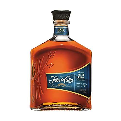 Flor de Caña 12 Year Rum, 70cl 40% ABV £28 @ Amazon